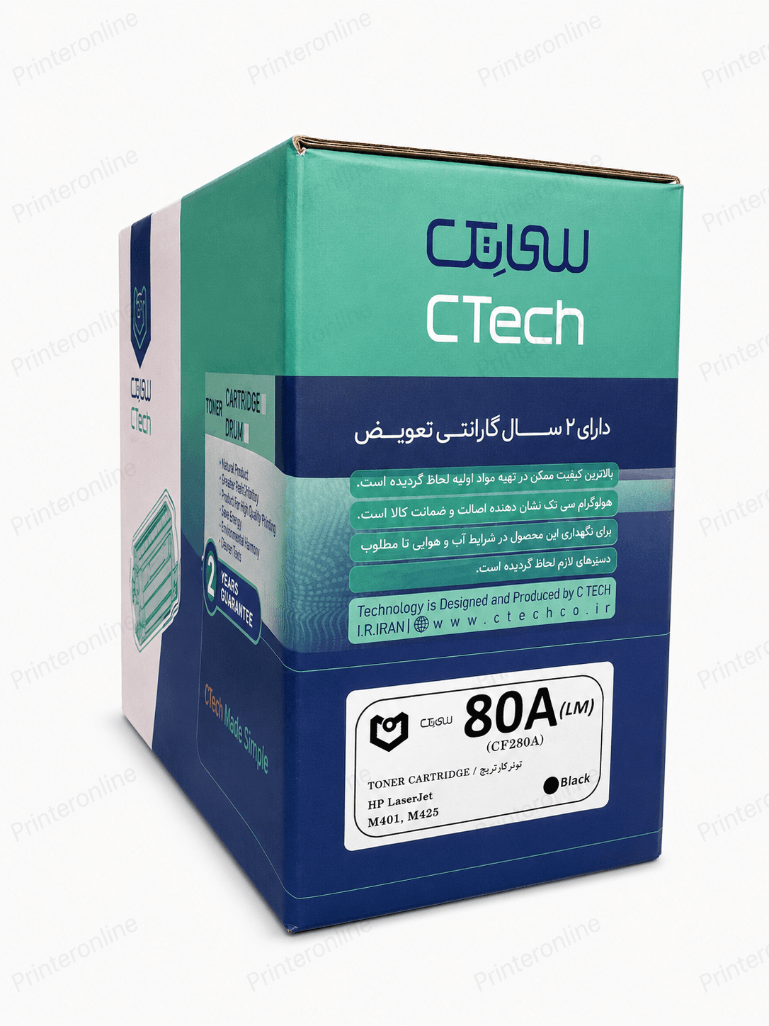 کارتریج اچ پی ctech 80a - تصویر 1